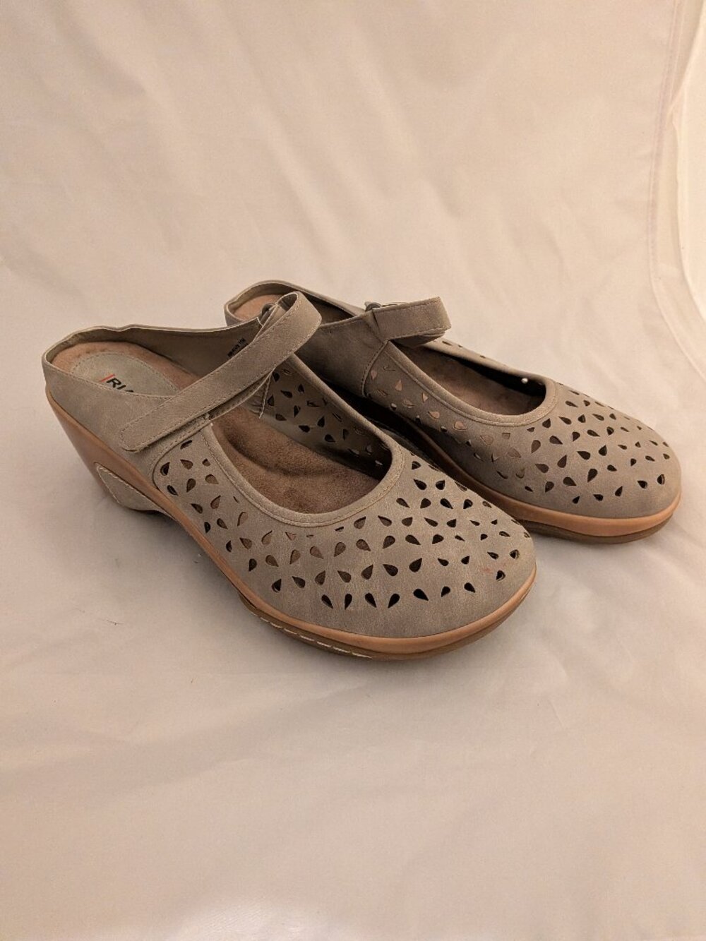 Rialto Womens Shoes Size 11  M Cutout Vamp Mary Jane Mule Brown